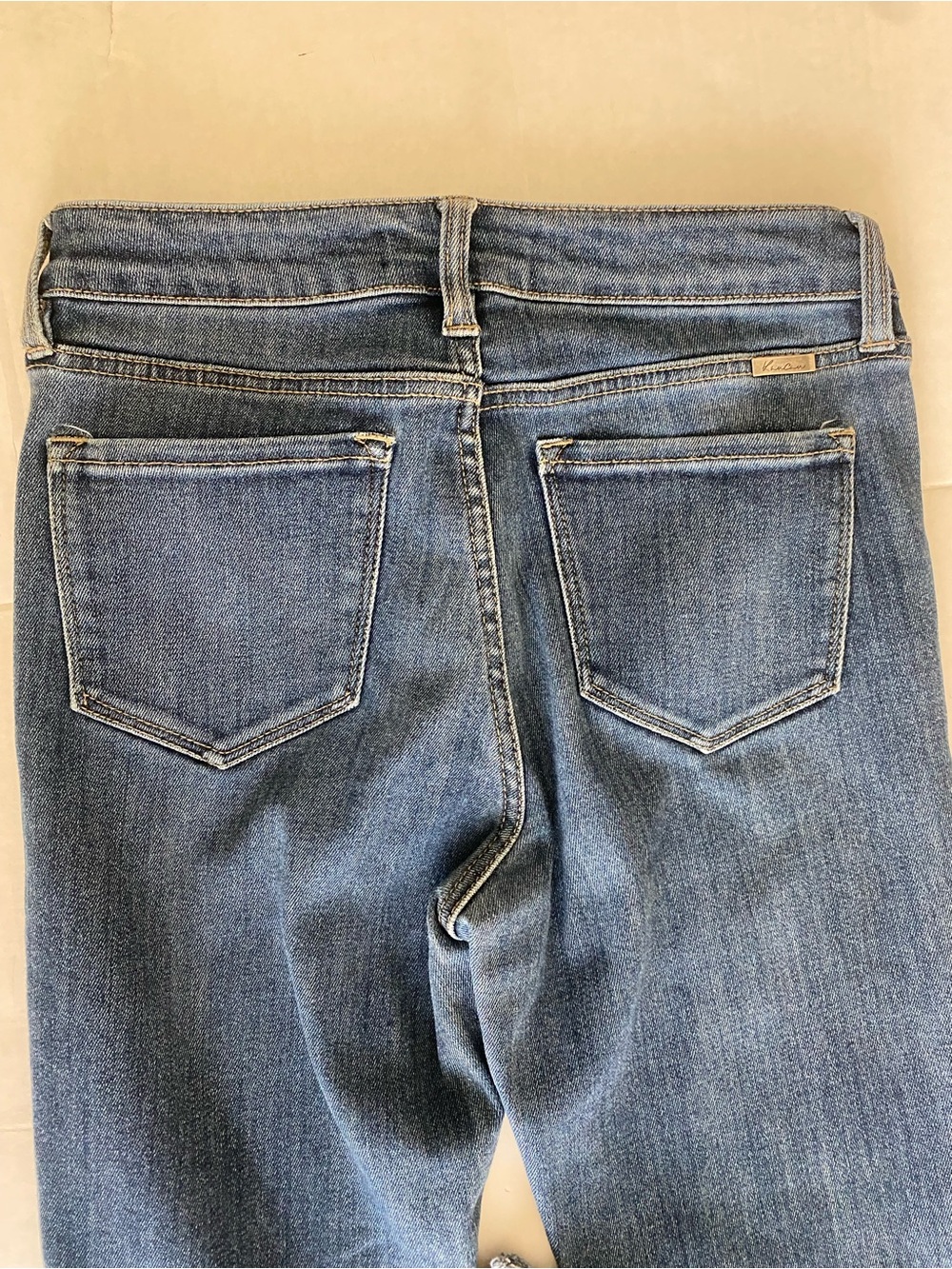 KanCan Ami High Rise Bootcut Jeans KC70005D Medium Wash Stretch Denim Slim 9/28 - Picture 9 of 9
